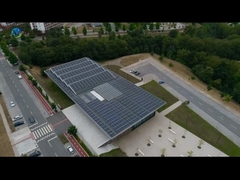 Solarladesystem-Autobahndienstbereich EV-Ladegerät